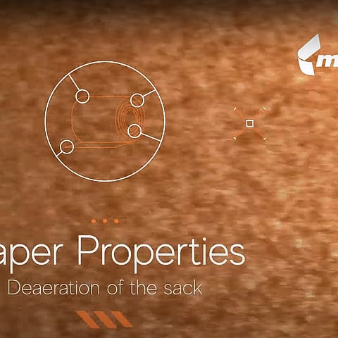 Paper properties - de-aeration of the sack